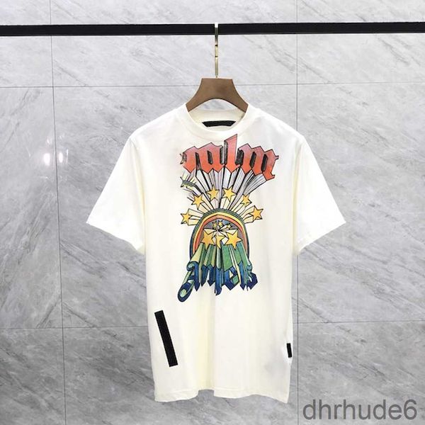 Camisetas para hombres camisa diseñadora de algodón impresión redonda de cuello rápido antirkinkrinkrinking spring verano tendencia suelta de manga corta ropa masculina qbgn