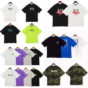 Mens T-Shirts Designer Shirt Limited Edition Couples Tees Miri Summer Brand de mode Shirt Splash-Ink-Ik