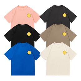 Heren T-shirts ontwerper lachend gezicht hoogwaardige tee ronde hals mannen vrije tijd zomer polo dames bedrukking sneldrogend paar korte mouwen
