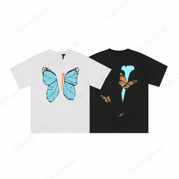 2023 mens t-shirt designer t-shirts mannequins dessinés à la main t-shirts vêtements diables eyegraphic pur coton tee t-shirt respirant coupe surdimensionnée B8