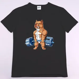 T-shirts pour hommes manger sommeil Deadlift Panda Fitness drôle gymnase Rat musculation col rond chemise hommes décontracté à manches courtes surdimensionné