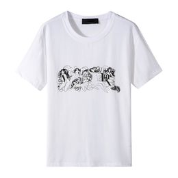Hommes T-shirts Mode Casual Été À manches courtes Hip Hop Impression Tees Bests Qualité Designers Vêtements Asize Taille M-4XL