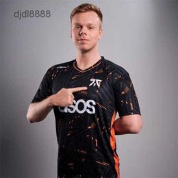 Camisetas para hombres FNIC 2023 Pro Jersey Uniforme E-Sports LOL Legends Shirt Fans FNC Tees ID Custom CSGO Dota2 Tops T para hombres