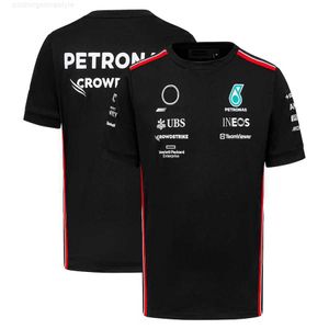 Heren T-shirts voor Mercedes Racing Team Keto F1 2024 Seizoen Petronas Motorsport Mannen Ademend Casual Korte Mouw t-shirt zomer