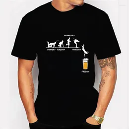 Mens T-shirts vendredi t-shirts imprimés de bière