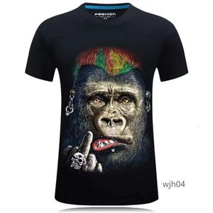 T-shirts masculins haikyuu new Trendy Play T-shirt 3d Animal imprimé Monkey Monke