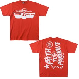 T-shirts pour hommes Hellstar T-shirts pour hommes T-shirts en coton col rond à manches courtes Top Tee Hip Hop Streetwear Hommes Femmes Chemise 012