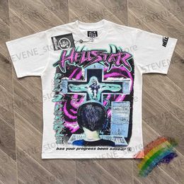 Camisetas para hombre Hellstar Path 2 en línea THISH MENOS Mujeres Comics Funcionales Boy Radio Wave Top Camiseta T231214