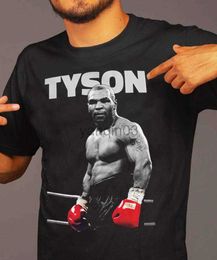 Heren T-shirts Iron Mike bokskampioen Tyson Fashion Fan T-shirt.Zomer Katoen O-hals T-shirt Nieuw S-3XL J230602 NIEUW S-3XL