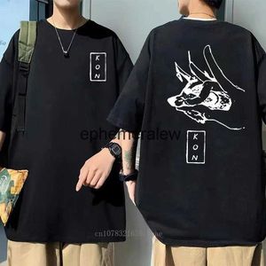 Heren T-shirts Japanse Anime Cartoon Kon Shirt Mannen Running Sport Losse Oversized T-shirt Korte Mouw Katoen Zomer Top Th24220