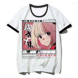 T-shirts pour hommes Lycoris recul vêtements vêtements homme Y2k Vintage Anime Grunge t-shirt graphique