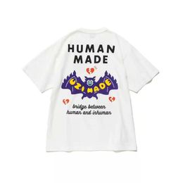 Heren T-shirts Nieuwe mens gemaakt Uzi Vert Bat Cartoon Print 1 beste kwaliteit mode t-shirt casual o-neck tees mannen vrouwen anime tshirts j240221