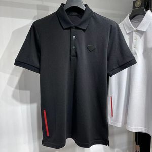T-shirts pour hommes Shirt Shirt Ice Cotton Shirt Breathable Summer Short Polo Man Tops Tees Tshirts S-5xl
