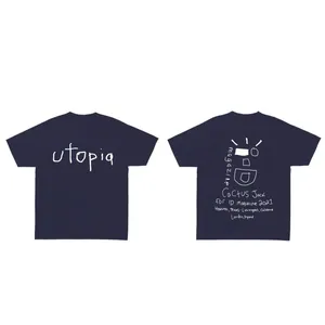 Heren T Shirts rapper Jack Wink Shirt Men Men Dames brief Graffiti Streetwear Oversized T-shirt Hop Harajuku Tees