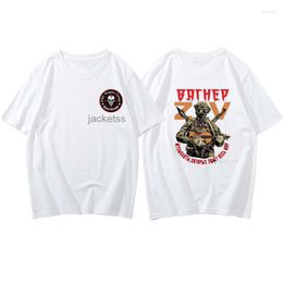 T-shirts pour hommes Opérations spéciales militaires russes Wagner Group Warrior T-shirt en coton pour homme T-shirts streetwear T-shirts graphiques Motif