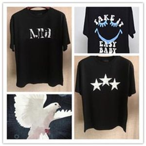 Hommes T-shirts Shorts Manches Mode Vêtements Designer Lovers Tee Paris France Rue Couple T-shirts Bonne Qualité Taille Asiatique S-3XL264A