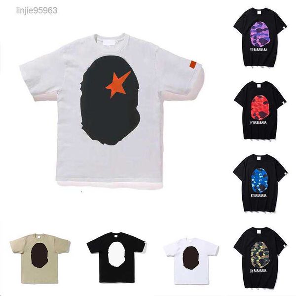 Camisetas para hombre Camisetas deportivas para mujer Diseñador Algodón Manga corta Luxurys Sharks Camisetas Ropa Pantalones cortos de calle Ropa Tamaño asiático M-3xl1sss