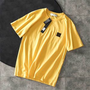 Heren T-shirts Zomer Mannen Shirts Korte Mouw Top Designer Tees Badge Shirt Man T-shirts Kleding Maat M XL Hoge Quanlity