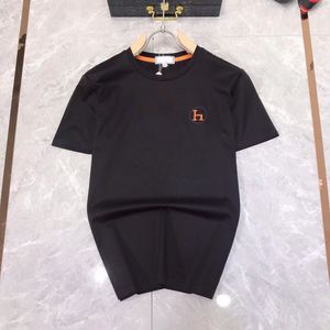 Hommes T-shirts Été Hommes T-shirts Manches courtes Top Designer T-shirts Chemise de broderie Homme T-shirts Vêtements de haute qualité asiatique M-3XL