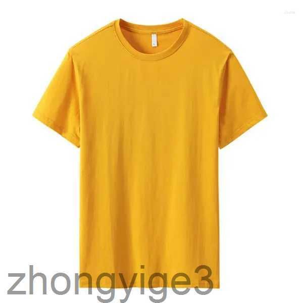 Hommes t-shirts été hommes jaune coton T-shirt à manches courtes grande taille 6XL 8XL 9XL maison t-shirts occasionnels surdimensionné ample noir T-shirt 70