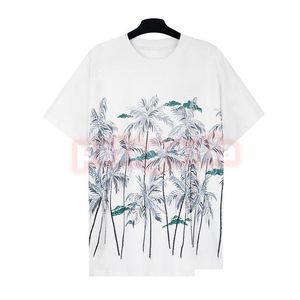 T-shirts pour hommes T-shirt t-shirt Fashion Forest Pattern Imprimé Coton Tees Lovers Hip Hop Vêtements de vêtements S-XL Drop Livilar