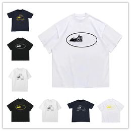 T-shirts pour hommes Summer Womens Short Sleeve Top Fashion Street Style Alphabet Print Tendance Short Sleeve
