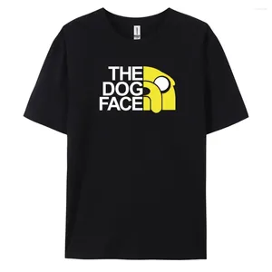 Heren T-shirts Thedogface Stay Cool deze zomer met ons stijlvolle en comfortabele met korte mouwen bedrukte casual T-shirt