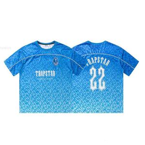 Camisetas para hombres Trapstar Londres Camiseta Manga corta 1 Camiseta de fútbol Hombres Mujeres Eu talla Haikyuu Parkas Stranger Things Diseño de flujo de marea YT4778SS