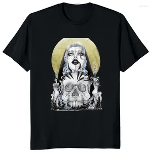 Heren T Shirts Vintage Devil Unholy Nun Shirt Harajuku Casual Aankomst T-shirt Zomermannen Gedrukt Cool T-shirt Mannelijke tops