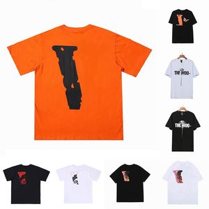 V Lones Hommes T-Shirts Femmes Designers Été Lâche Hip Hop T-shirts Marques De Mode Tops Homme S Chemise Décontractée Luxurys Vêtements Rue Shorts Manches Vêtements T-shirts