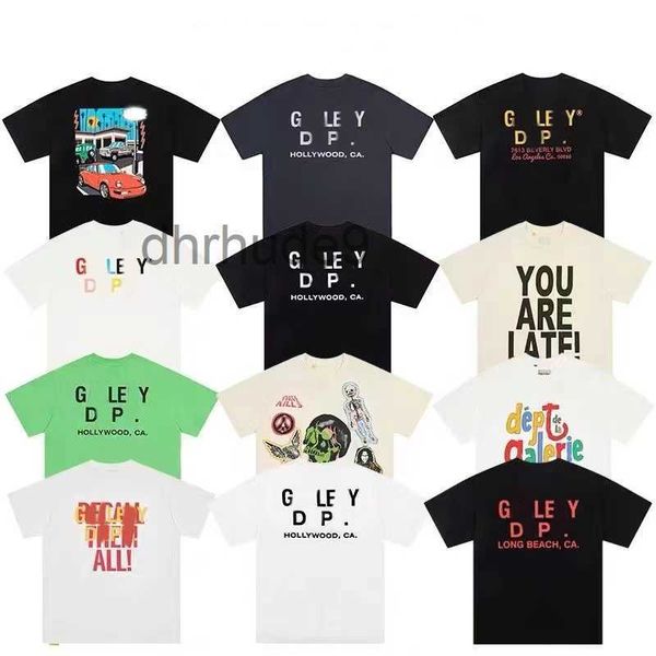 T-shirts pour hommes Femmes Galeries Tee Depts T-shirts Designer Cottons Tops Chemise décontractée Polos Vêtements Vêtements de mode T-shirts graphiques Taille européenne S-XL Q1TD