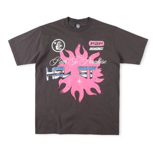 Camisetas para hombre Camisetas para mujer Diseñadores de lujo Camisetas Hellstar Espiritual Running Tee Hombres Casual Manga corta Street Top