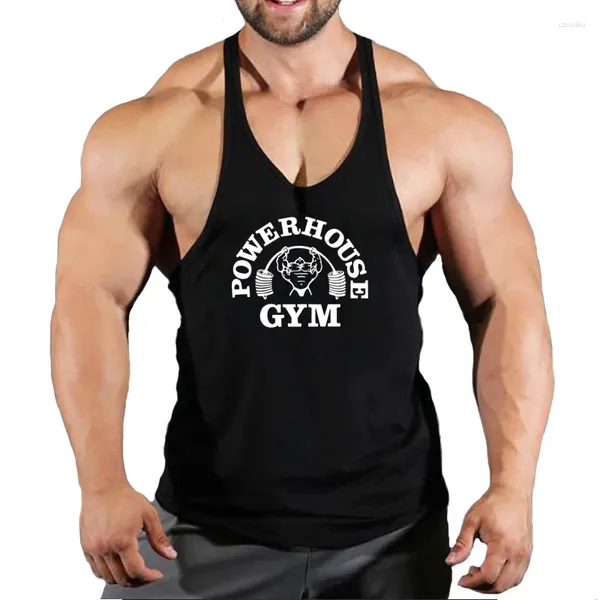 Homme Tops Tops Fitness Vêtements gymnase T-shirts suspense homme Top Men Sweat-shirt sans manches