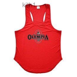 Mens tanktops lopende vest mannen