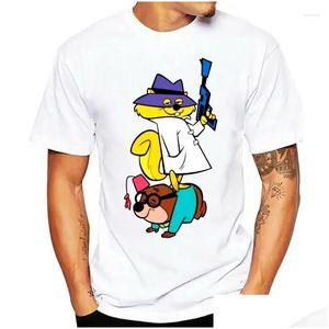 Heren tanktops geheime eekhoorn retro Barbera cartoon poster fan T-shirt maat S-Xxl tee shirt drop levering kleding ondergoed Ottje