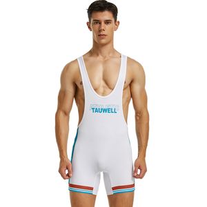 Mens Tank Tops TAUWELL MENS COMING FITNESS WRESTLING SINGLET BODYSUIT 230419