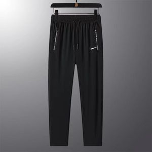 Herentech-ontwerper Sweatpants Summer Ice Silk Casual groot formaat Sportpeenbroek N Gedrukte multi-size optioneel