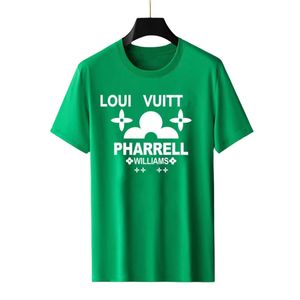 Tee-shirt pour hommes Qualité court à manches courtes 2024 Fashion Tshirt Lettre imprimé court t-shirt couple modèles