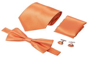 Corbata para hombre Corbata de diseñador 100 corbata de seda con pajarita tejida con puños de pañuelo Vestido de novia Moda LH0718 D02667902013
