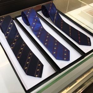 Heren Tie High Qualtiy Silk Neckwear Jacquard Men Neck Ties for Formal Business Wedding Party Brandtie With Box E-9999