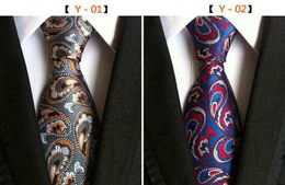 Heren Tie Stijlen 8cm 216 Men Silk Ties Fashion Mens Neck Handmade Handgemaakte bruiloft Tie Business Ties Engeland Paisley Tie strepen Plaids Dots Ntrand Jnyl