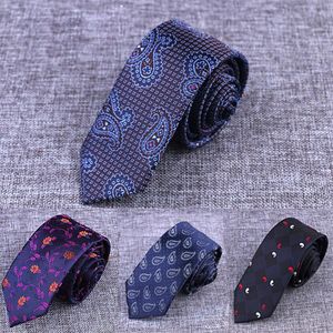 Heren verbindt nieuw merk Man Fashion Dot Neckties Gravata Jacquard 6 cm Slim Tie Corbatas Hombre 2018 Wedding Tie voor Men240K