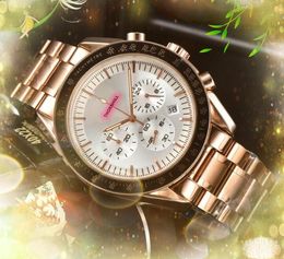 hommes top marque de luxe célèbre montres chronomètre mode décontracté solide fine en acier inoxydable horloge à quartz automatique date super homme relogio masculino cadeaux