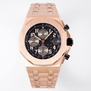 Heren tophorloge 3126 automatisch uurwerk horloges 42 mm saffier duikhorloge rubberen band klassiek horloge