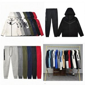 Mens Tracksu Designer Tracksus Tech Fleece Sportswear Sweatsus Track Su Sweatpants Full Zip Hoodie Corredores Set Heather Grey Black Men Jogger Calças