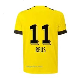 Chemises de football sur piste pour hommes Reus Dortmunds Borussia Haller Football Shirt Bellingham Neongelb Hummels Brandt Men Kids Special Kit All Black Maillot de Foot Dry Fit