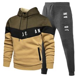 Survêtement pour hommes, ensemble de survêtement de sport, survêtement de créateur, sweat-shirts à capuche, costume de couple, vêtements de sport décontractés, survêtements