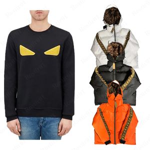 Camiseta para hombre Diseñador sudadera con capucha hombre sudaderas con capucha Cuello redondo manga larga con capucha Carta Ropa impresa mujer algodón suelto Sudaderas con capucha Hombre Monstruos Ojos con capucha