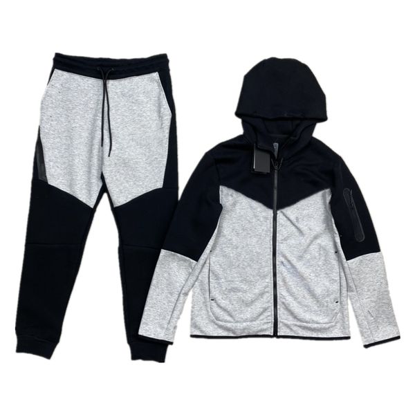 Chándal para hombre Tech Fleece Chaqueta con capucha Moda Pantalones de chándal gruesos Hombres Mujer Pantalones Deportes Chaqueta con cremallera Joggers Pantalón Chándal Hombres Mujeres Joggers Abrigos con capucha Tamaño M-3XL