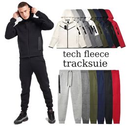 Heren trainingspak Tech Fleece sweatsuit Ukdrill Dripnsw Greenwig hoodie tweedelige set ontwerper met dames mouw zip jas broek maat S-3XL